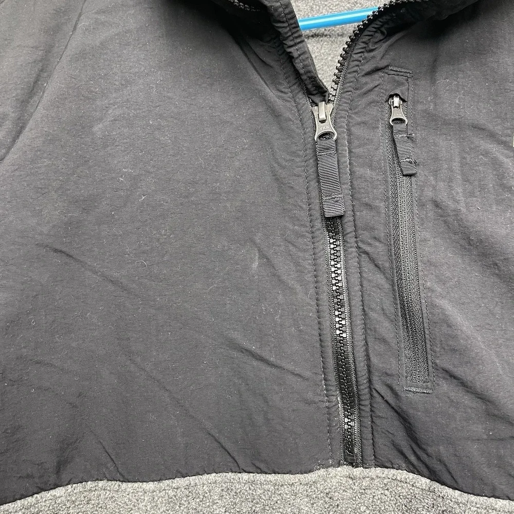 The North Face Pullover Jacket Mens XL Half-Zip Grey Fleece Outdoor Hiking